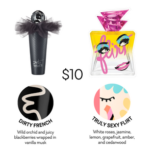 Muestra Dirty French y Flirt